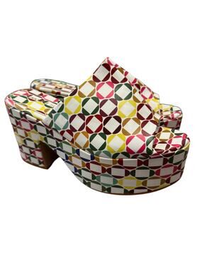 FSJ Funny See Jill Multicolored platform Heels